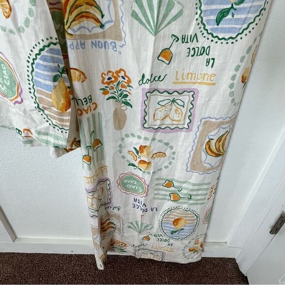 Paper Heart Women's Large Vacation Button-down and Strapless Dress Set - Picture 7 of 10